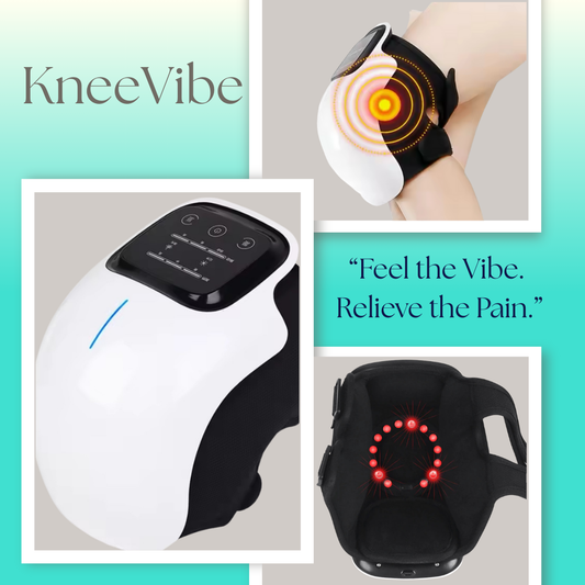 KneeVibe - Entspannende Vibrationsmassage für schmerzfreie & aktive Knie 🌟